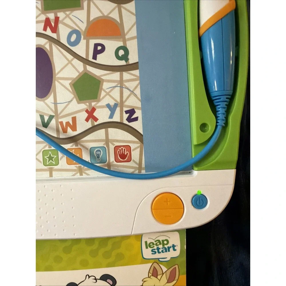 Leap Start Learning System With 4 Books Lot Works Preschool Fort Duck Carson ABC
